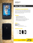 Otterbox SON1-XPX10-20-C5OTR mobile phone case
