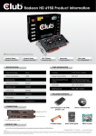 CLUB3D CGAX-69524F AMD Radeon HD6950 1GB graphics card