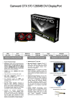 Gainward 1756 NVIDIA GeForce GTX 570 1.25GB graphics card
