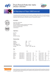 EFI Remoteproof Paper 9180 Semimatt