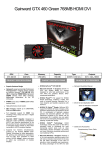 Gainward GeForce GTX 460 NVIDIA
