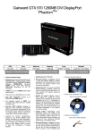 Gainward 4260183361732 NVIDIA GeForce GTX 570 1.25GB graphics card