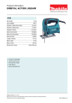 Makita 4329 power jigsaw