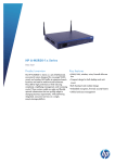 Hewlett Packard Enterprise A-MSR20-12-W Ethernet LAN Blue