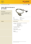 DeLOCK 82433 USB cable