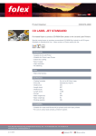 Folex CD LABEL JET STANDARD