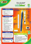 BIC ECOlutions Reaction