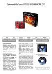 Gainward 4260183361381 NVIDIA GeForce GT 220 graphics card