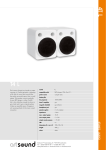 Artsound 4T L W loudspeaker