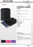 Cellular Line Cleaning Sleeve for iPad