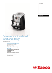 Philips Saeco RI9754/01 coffee maker