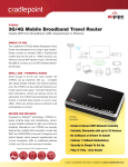 Cradlepoint CTR500 router