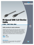 Manhattan 322645 USB cable
