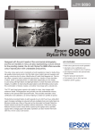 Epson Stylus Pro 9890 SpectroProofer