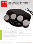 ION Audio DISCOVER DRUMS