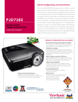 Viewsonic PJD7382 data projector