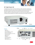 3M Digital Projector X46