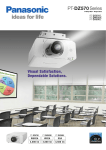 Panasonic PT-DX500E data projector