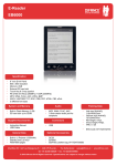 Difrnce EB6000 e-book reader