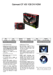 Gainward 1473 NVIDIA GeForce GT 430 1GB graphics card
