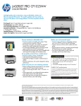 HP LaserJet CP1025nw