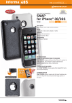 Cellular Line PULTHCIPHONE3GBK mobile phone case