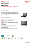 Fujitsu LIFEBOOK P770
