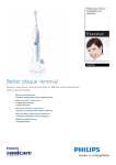 Philips Sonicare CleanCare HX5350/02 electric toothbrush