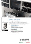 Saeco Exprelia Super-automatic espresso machine HD8854/15