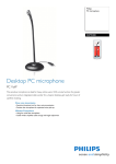 Philips SHM1000 PC microphone