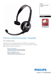 Philips Home communication headset SHU3000