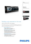 Philips CEM250 Car entertainment system