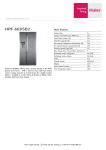 Haier HRF-663ISB2 side-by-side refrigerator