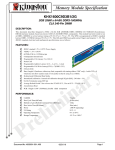 Kingston Technology HyperX KHX1600C9D3B1/2G memory module