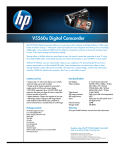 HP XM872AA hand-held camcorder