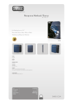 Sweex Neoprene Netbook Sleeve Blue / Black 12.1"