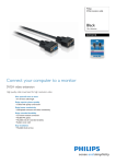 Philips SVGA monitor cable SWX2118