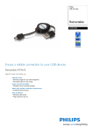 Philips USB 2.0 cable SWR2105