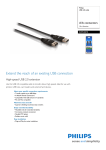 Philips USB 2.0 cable SWU2212