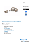Philips Lighted USB cable SWR2102