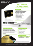 PNY GMGX460N2H70ZPB NVIDIA GeForce GTX 460 graphics card