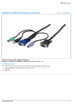 ASSMANN Electronic AK-82001 keyboard video mouse (KVM) cable