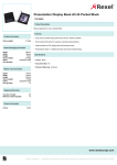 Rexel Presentation Display Books