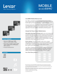 Lexar microSDHC Mobile