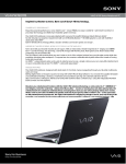 Sony VAIO VGN-FW390YFB notebook