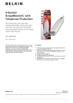 Belkin F9H410EF2M surge protector