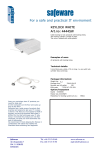 Safeware 44445W cable lock