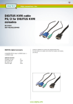 Digitus DC-19102 keyboard video mouse (KVM) cable