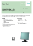 Fujitsu L line SCALEOVIEW L17-5