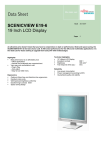 Fujitsu E line SCENICVIEW E19-6